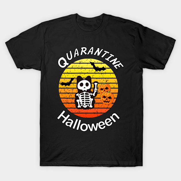 Quarantine Halloween T-Shirt by Rahmagamse23